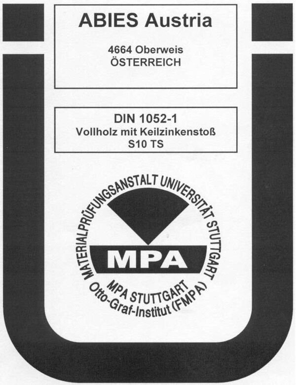 MPA Stuttgart Überwachungszeichen